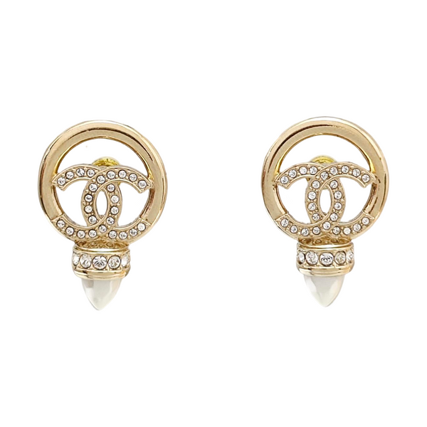 Metal Gold Stud Earrings