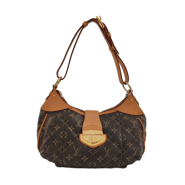ETOILE CITY PM Monogram Coated Canvas Brown