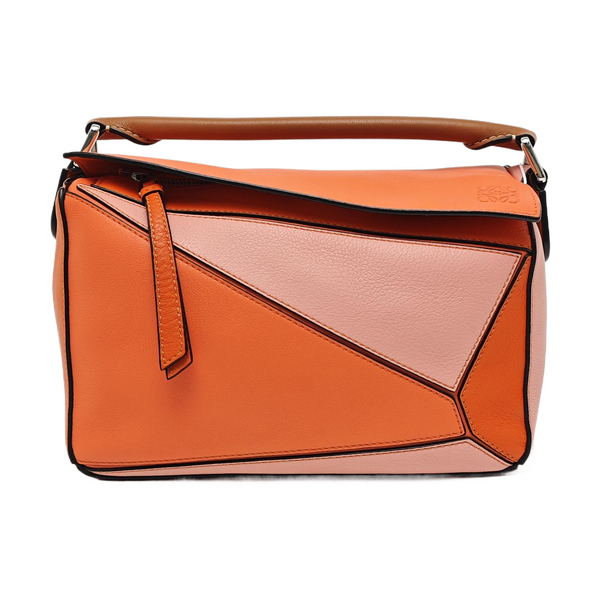 Puzzle Small Calfskin Multicolor