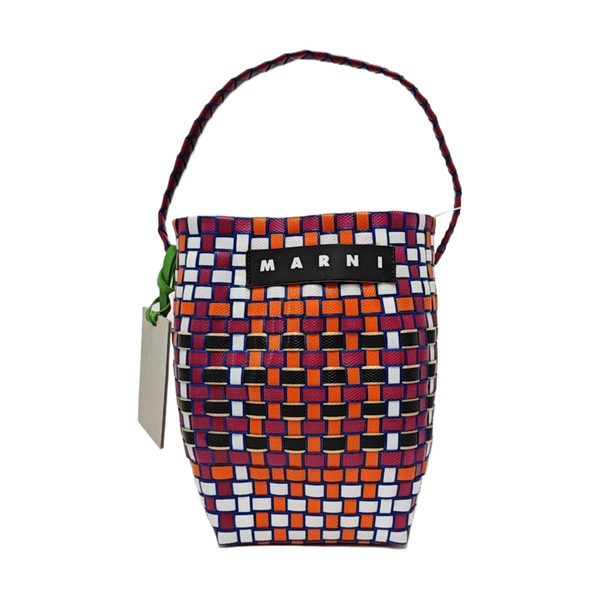 Special Material Bucket Bag Multicolor