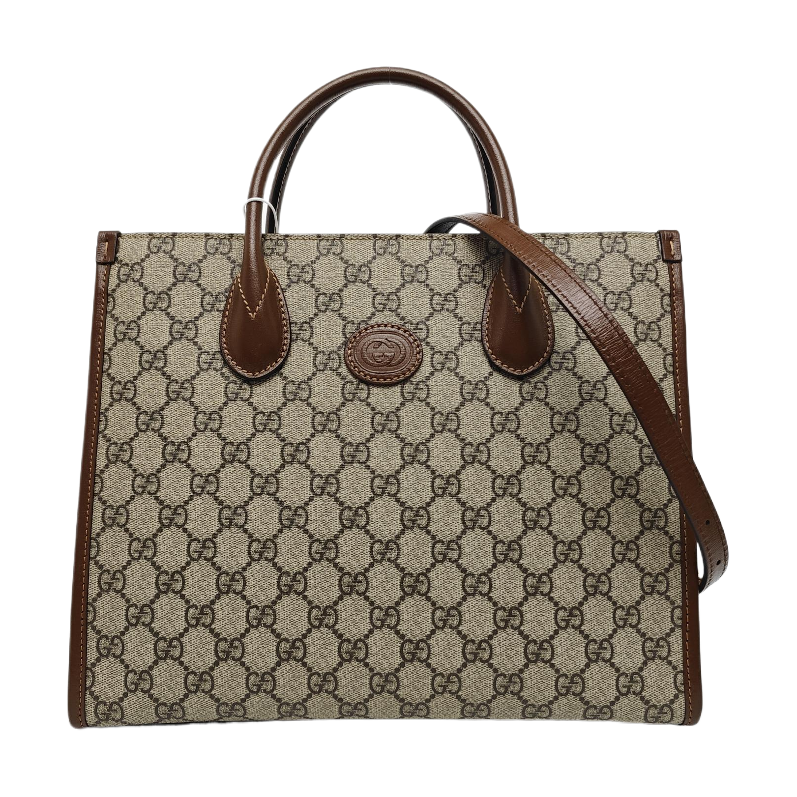 Retro Small Monogram Coated Canvas Brown