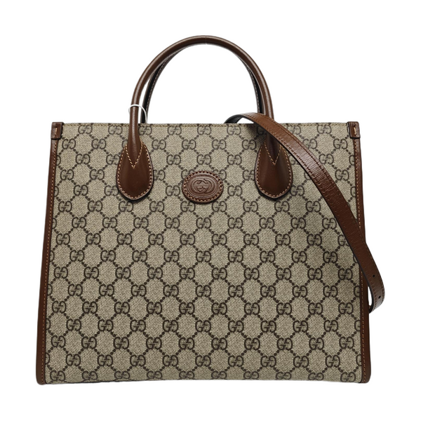 Retro Small Monogram Coated Canvas Brown