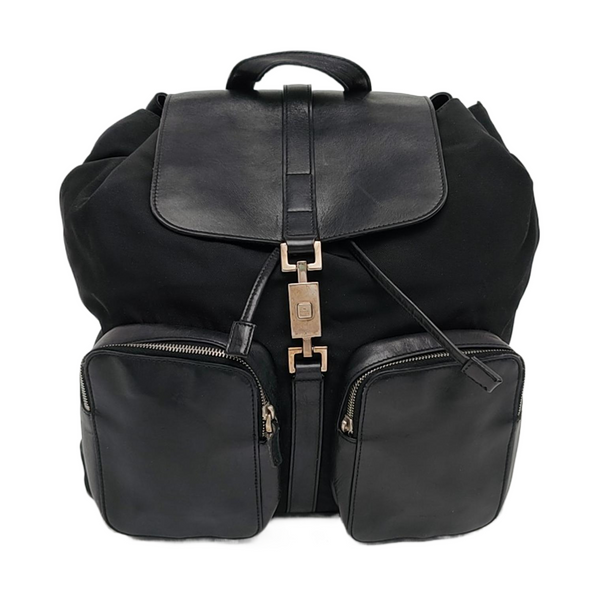 Fabric Backpack Black