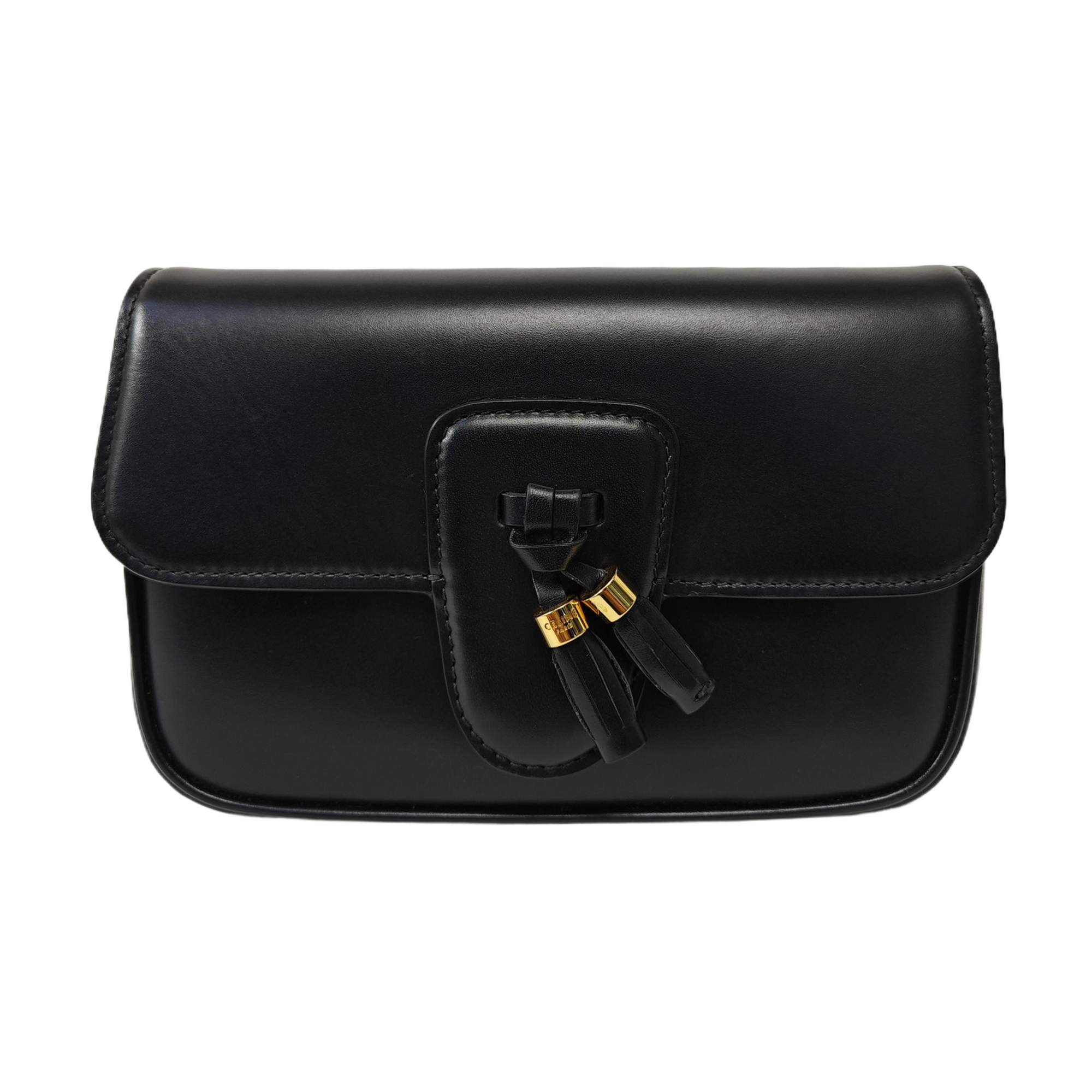 TASSELS Calfskin Black