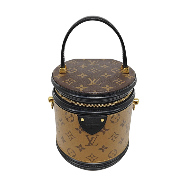 CANNES PM Monogram Coated Canvas Brown