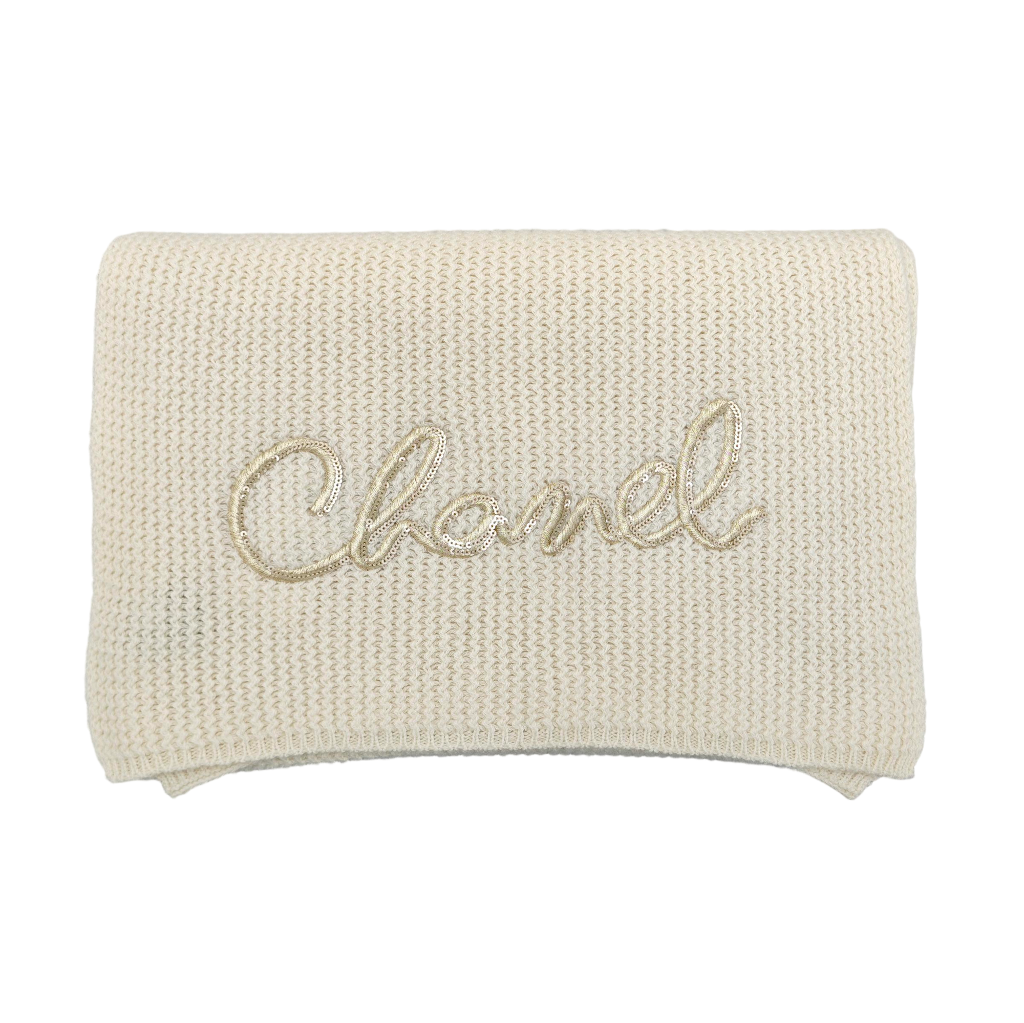 Cashmere Scarf White
