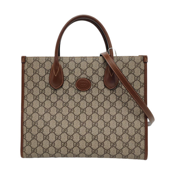 Retro Small Monogram Coated Canvas Brown