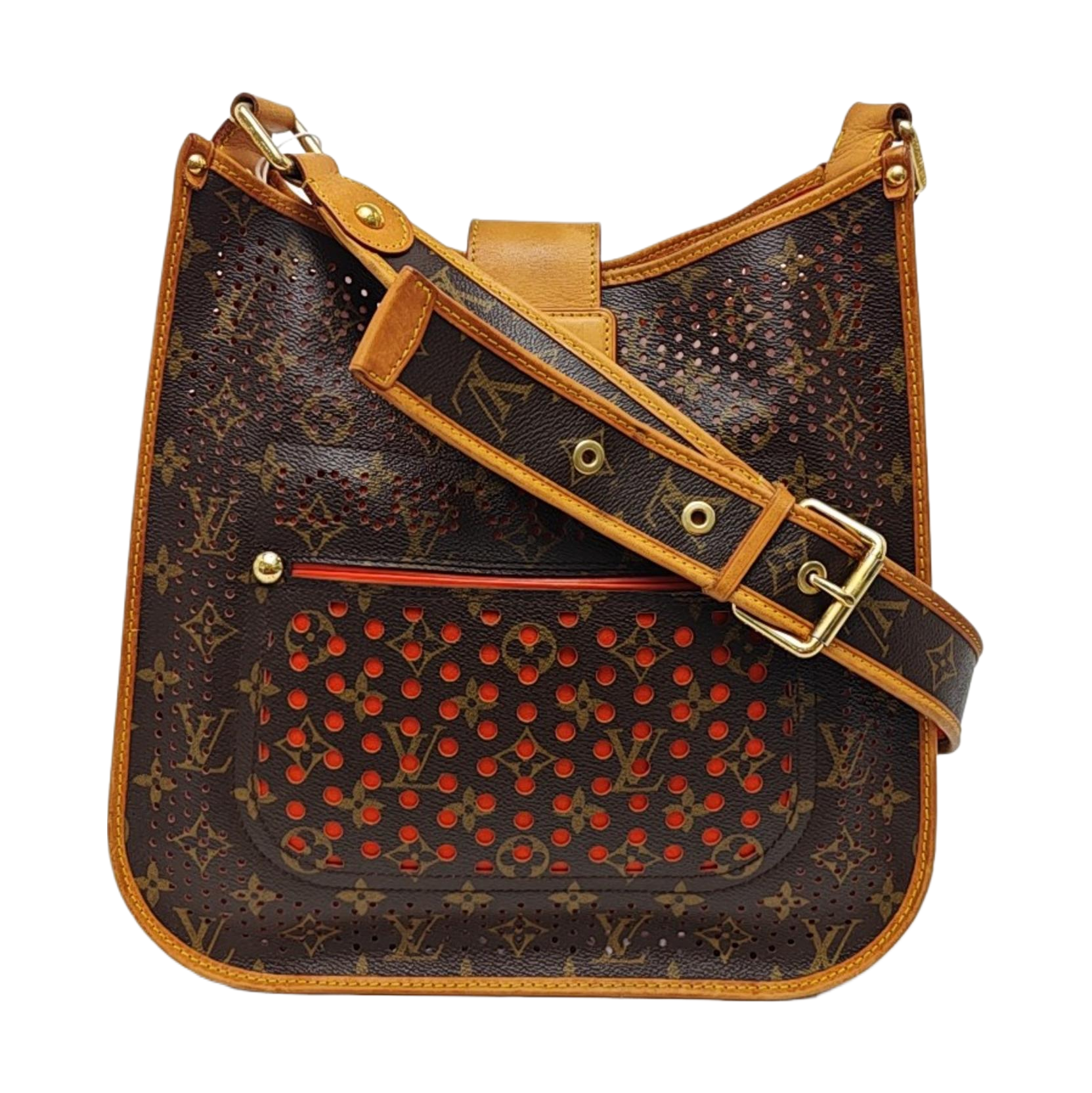 MUSETTE1 Monogram Coated Canvas Brown