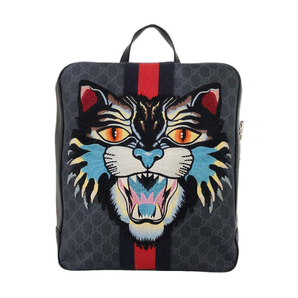 Monogram Coated Canvas Black