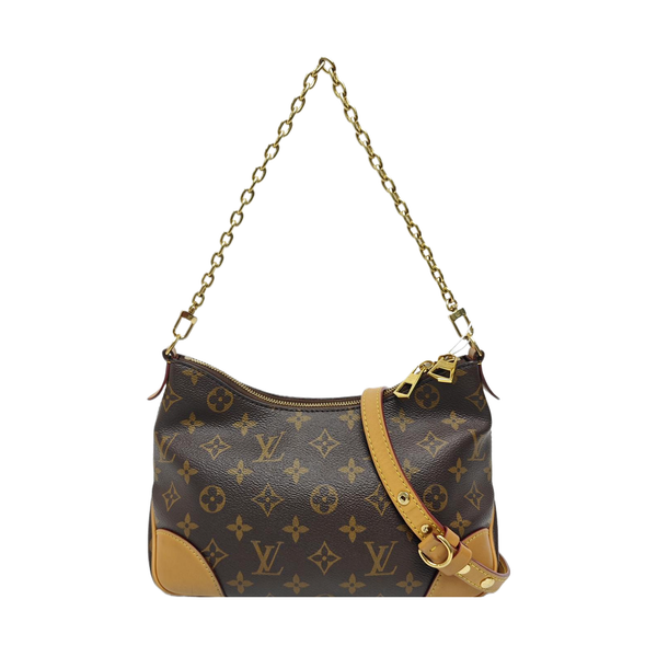 BOULOGNE Monogram Coated Canvas Brown