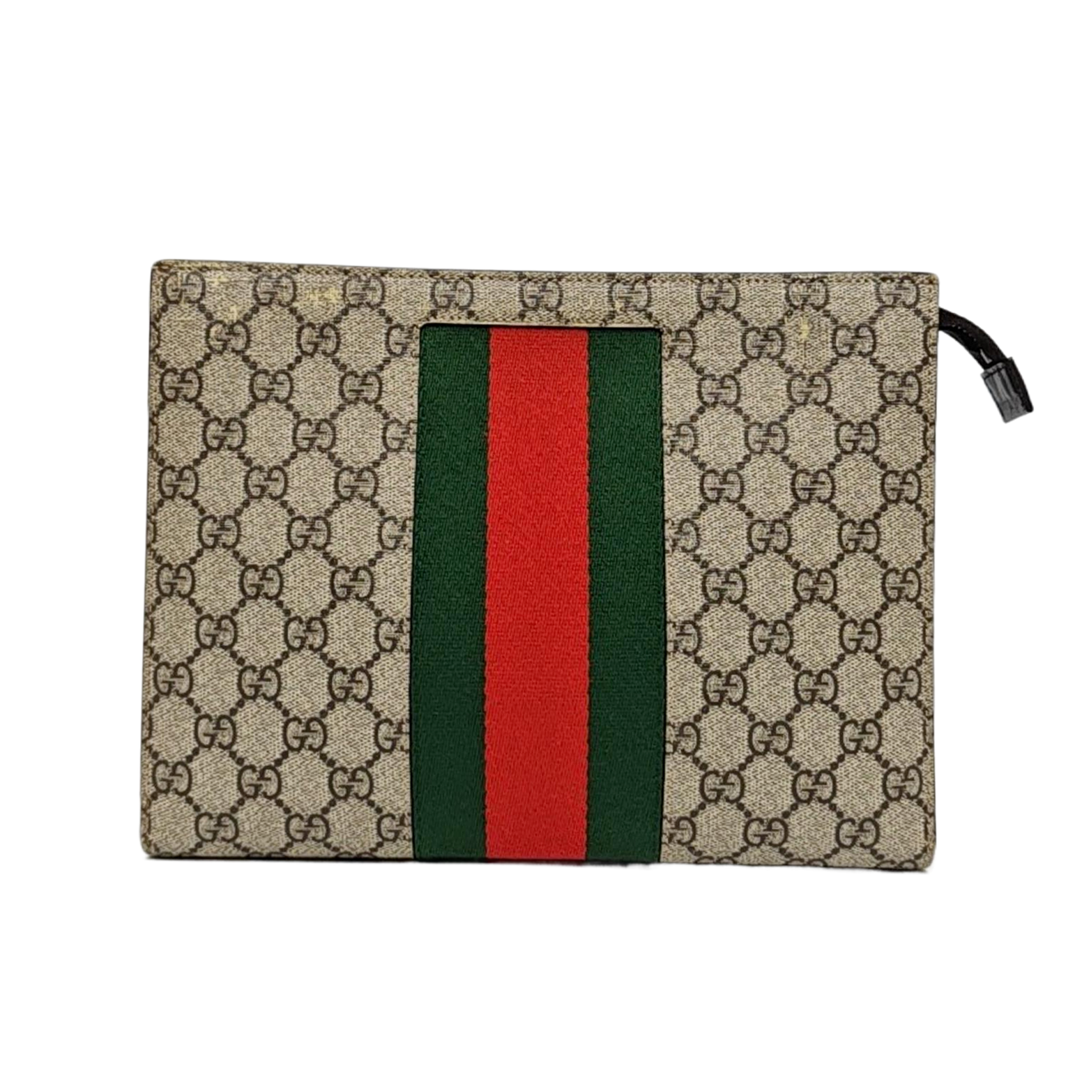 GG Supreme Monogram Coated Canvas Black