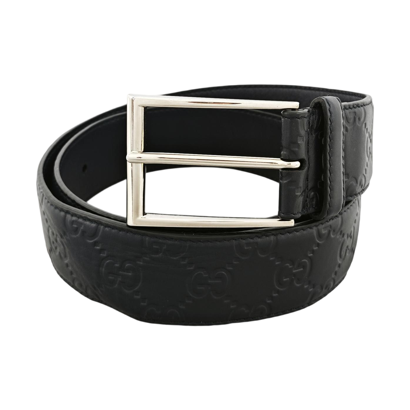 Leather Belt Blue