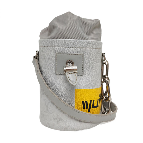 CHALK Monogram Coated Canvas Gray