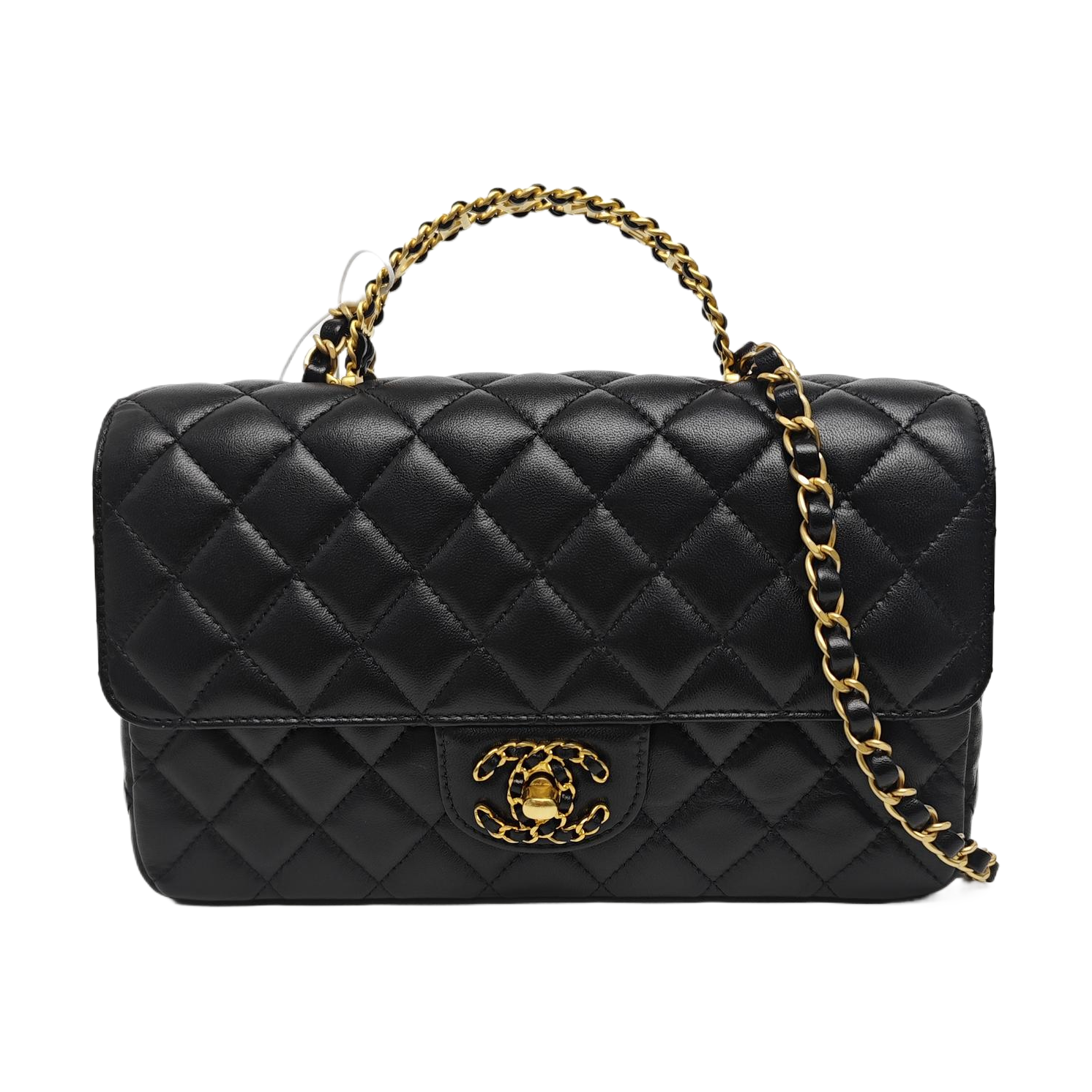 CLASSIC FLAP Small Quilted Lambskin Black