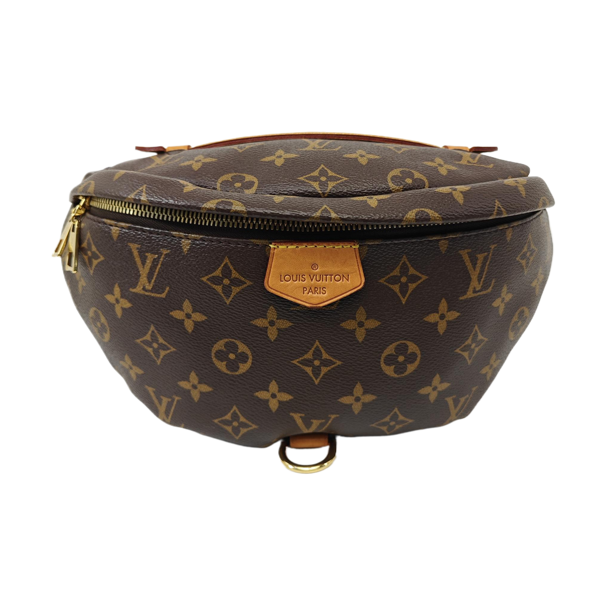 BUMBAG Monogram Coated Canvas Brown