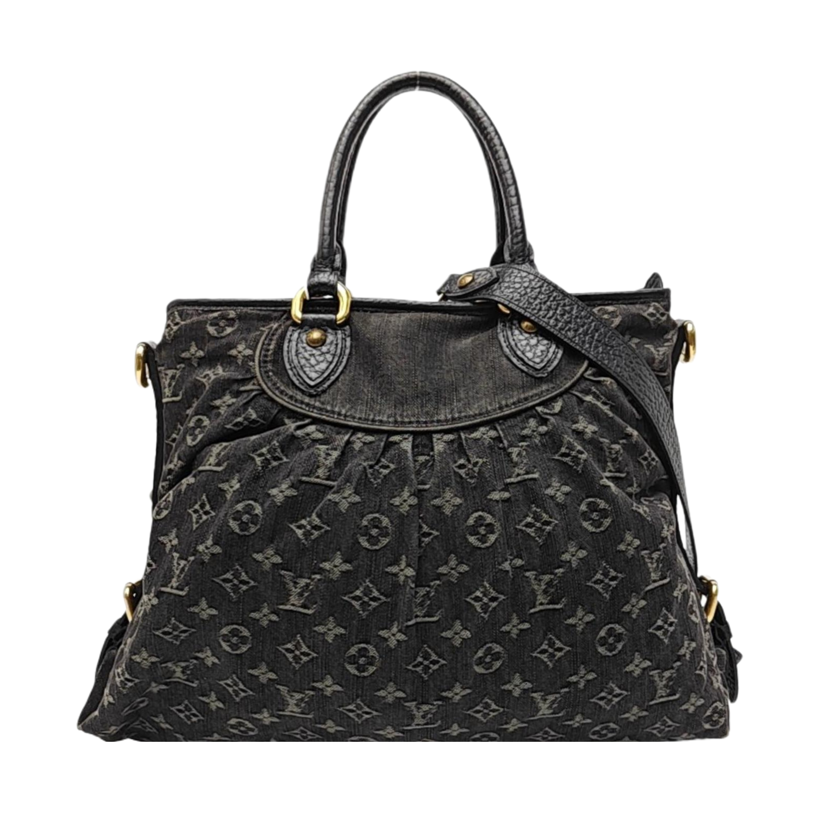 NEO CABBY Monogram Canvas Black