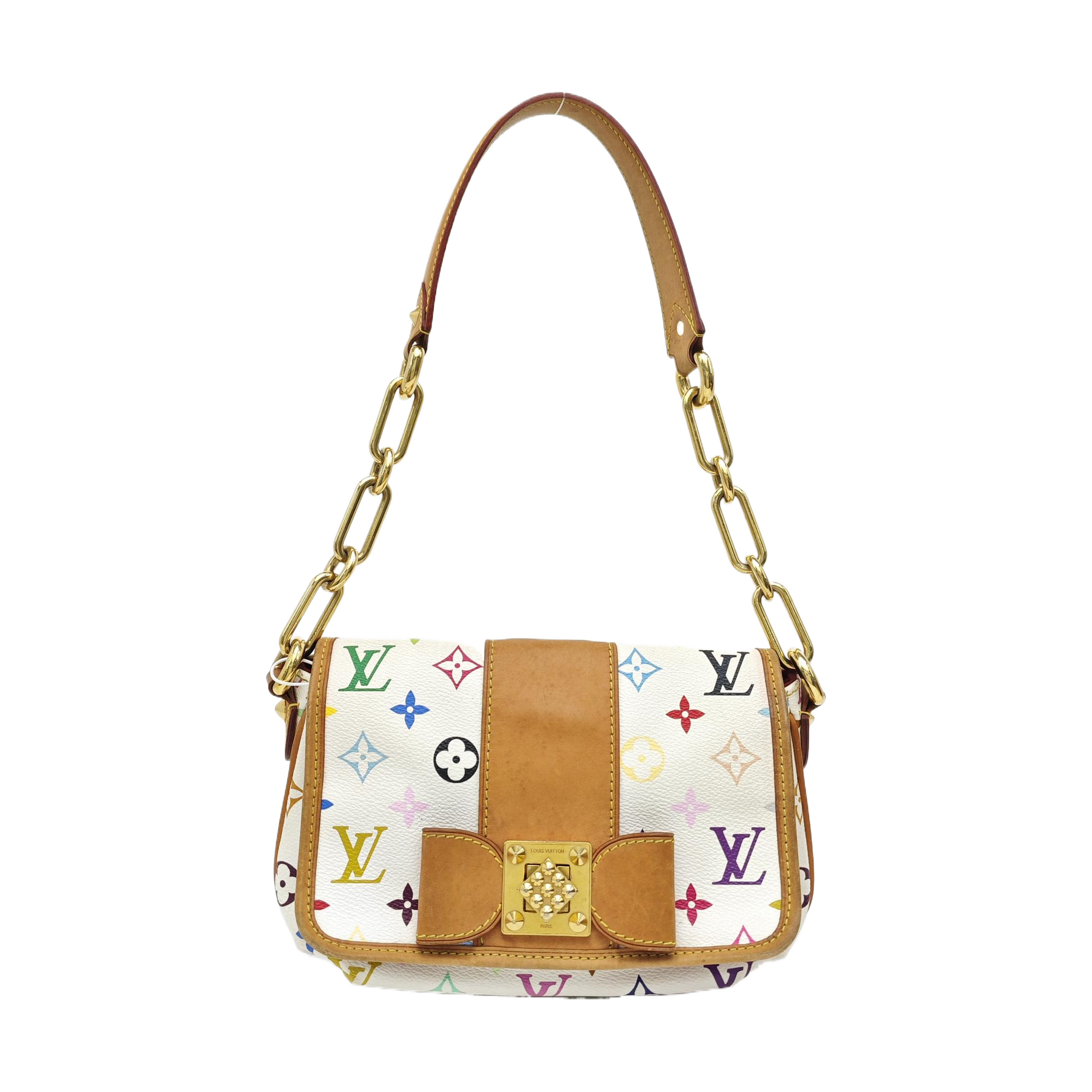 LV × TM ANNIE Monogram Coated Canvas White