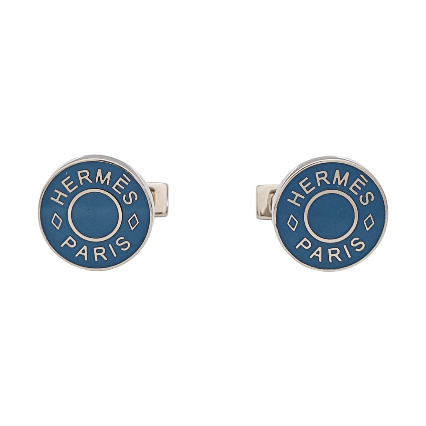 Metal Cufflink Silver