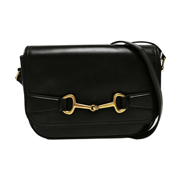 CRÉCY Medium Calfskin Black
