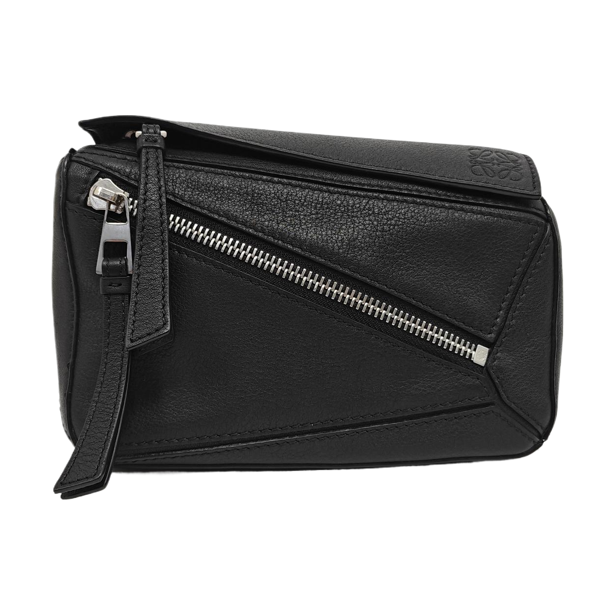 Puzzle Mini Calfskin Black