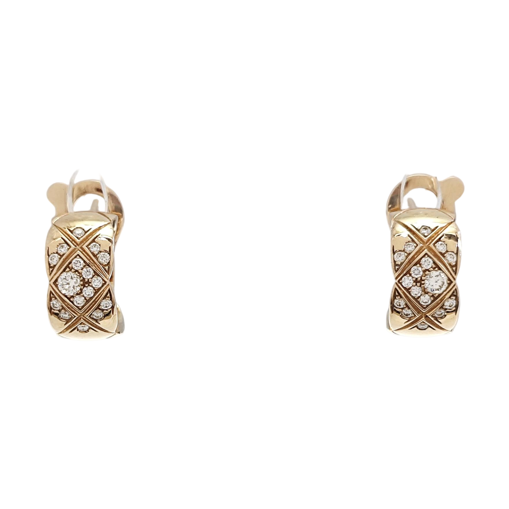 COCOCRUSH 18k Rose Gold Stud Earrings