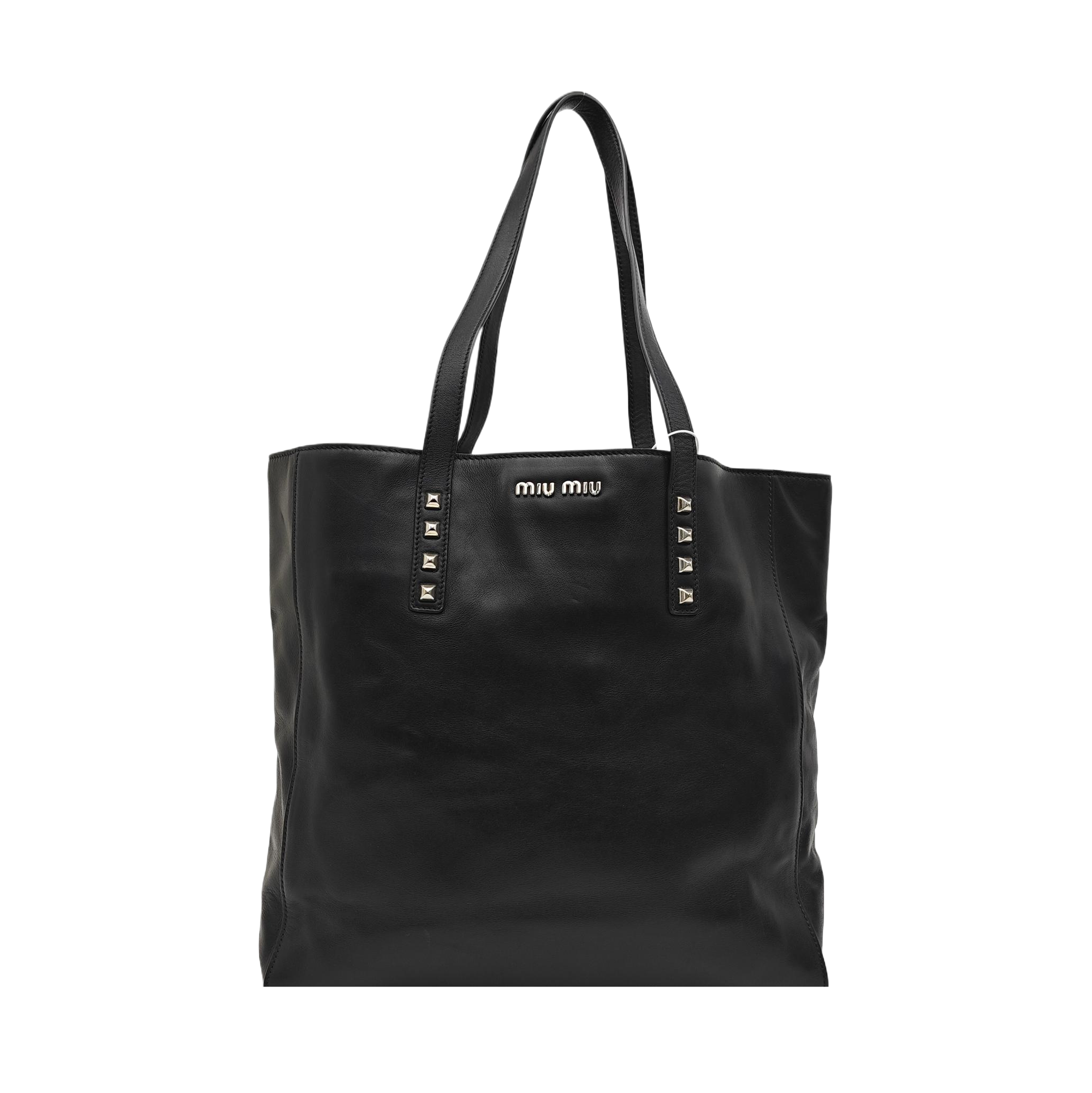 Calfskin Tote Bag Black