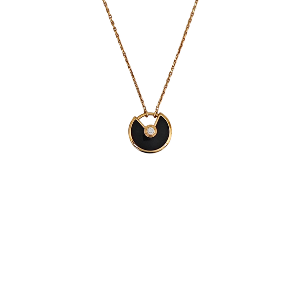 AMULETTE DE CARTIER 18k Rose Gold Necklace