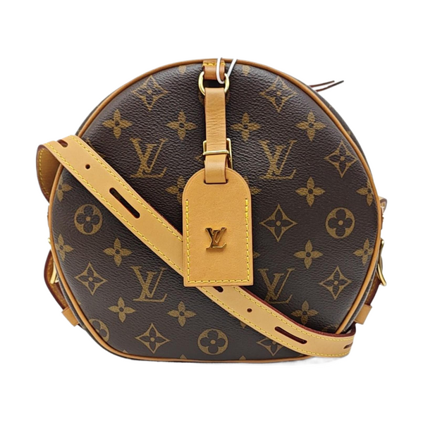 BOITE CHAPEAU MM Monogram Coated Canvas Brown