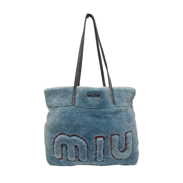 Fabric Tote Bag Blue