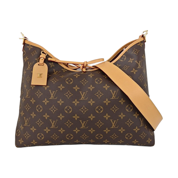 CARRYALL MM Monogram Coated Canvas Brown