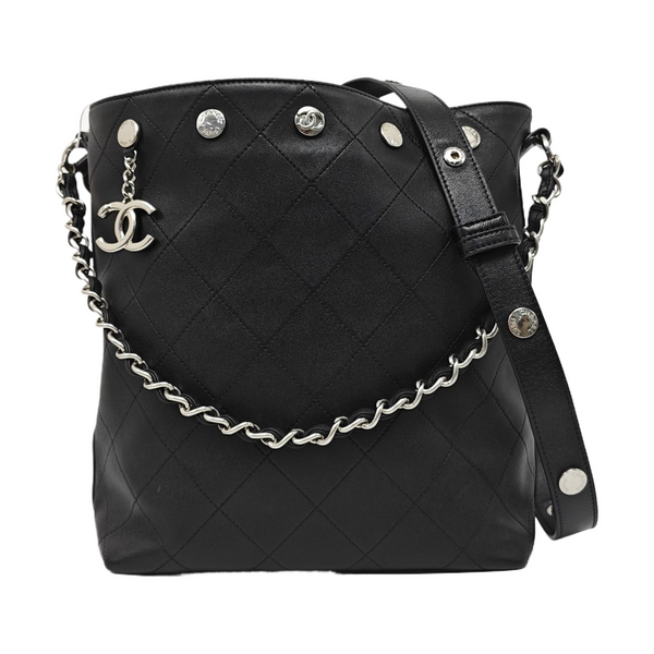 Quilted Lambskin Black