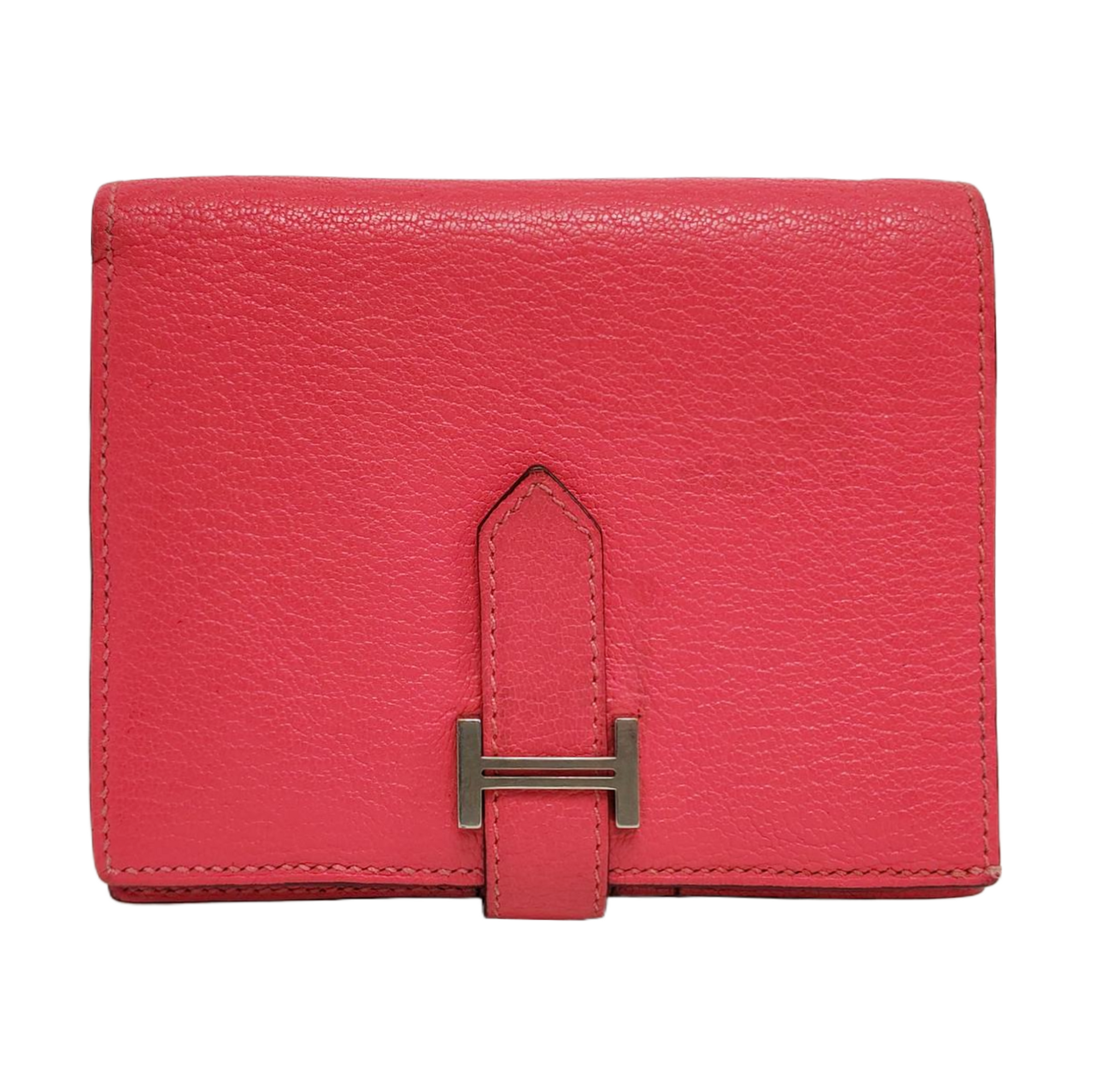 Bearn Chèvre Mysore Pink Wallet