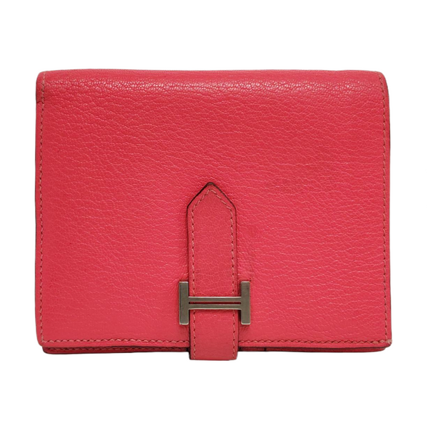 Bearn Chèvre Mysore Pink Wallet