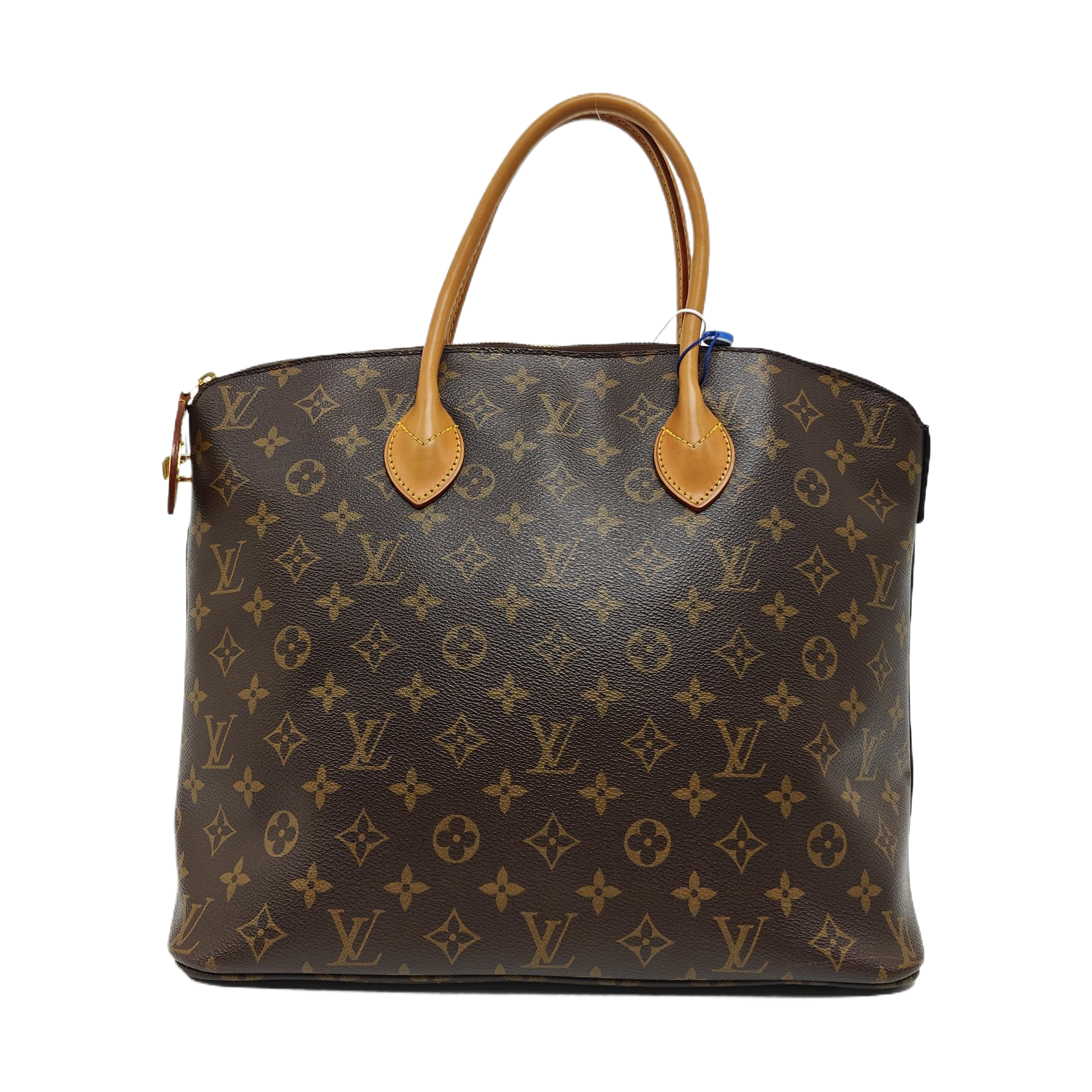 LOCKIT MM Monogram Coated Canvas Brown