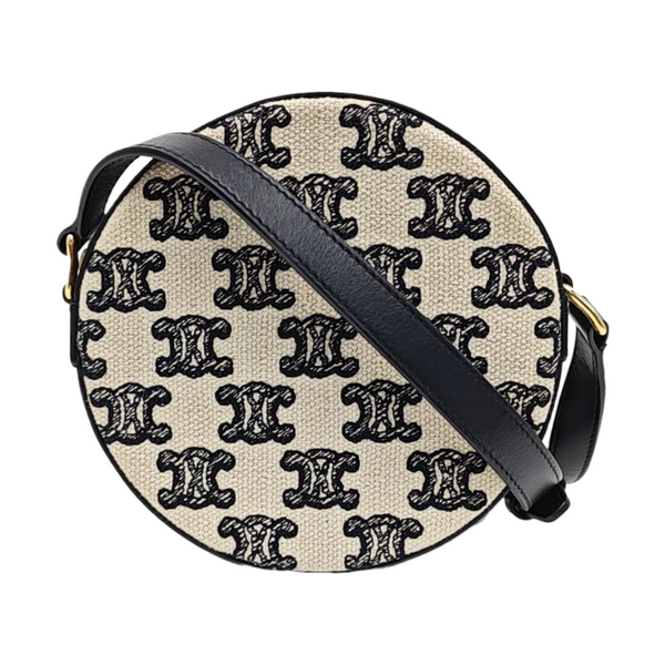 Fabric Crossbody Bag White