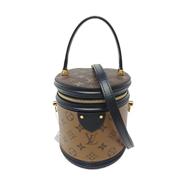 CANNES PM Monogram Coated Canvas Brown
