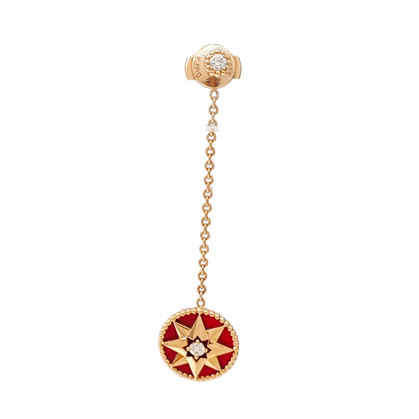 Rose Des Vents 18k Rose Gold Stud Earrings