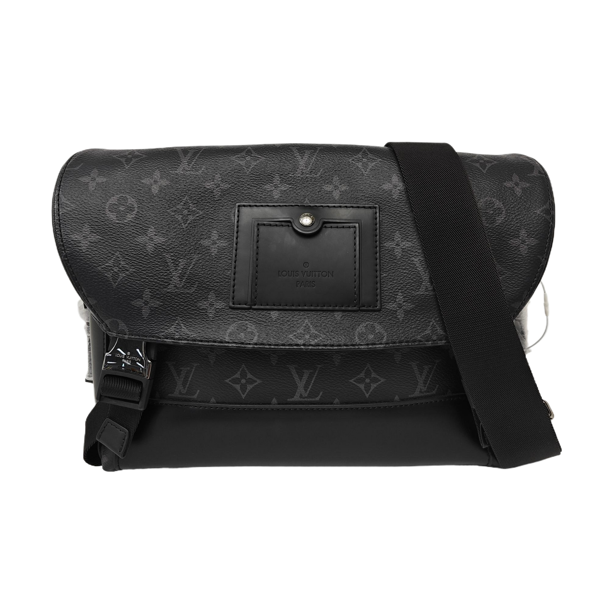 VOYAGER PM Monogram Coated Canvas Black