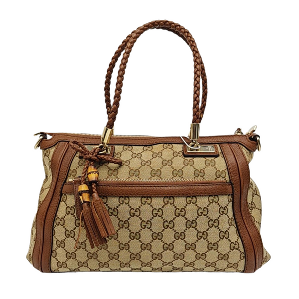 Bella Monogram Canvas Beige