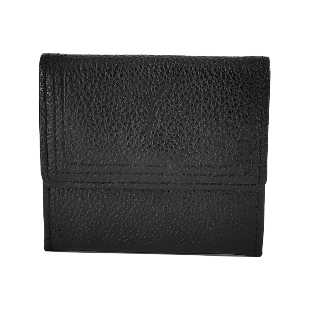 Calfskin Black Card Holder