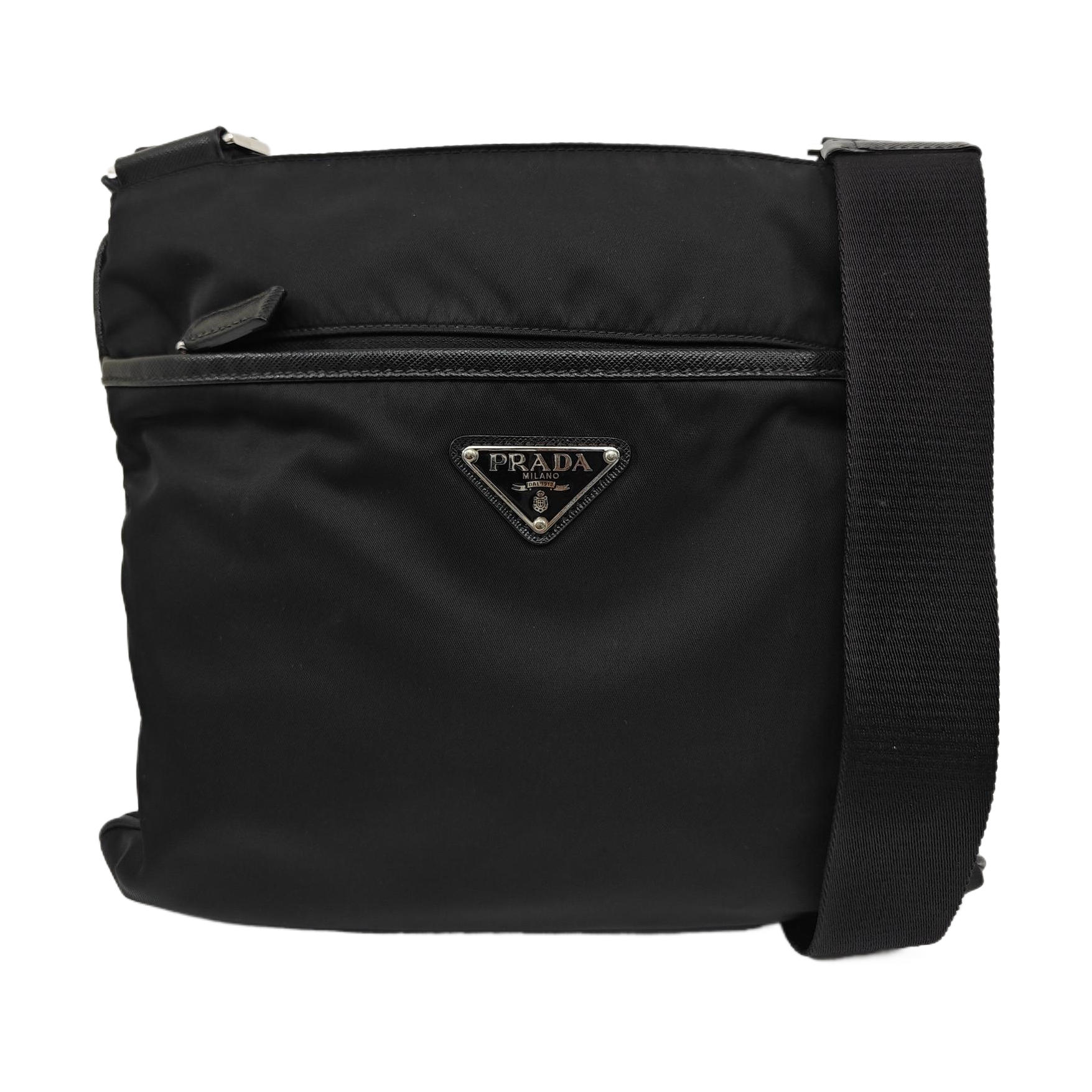 Nylon Crossbody Bag Nylon Black