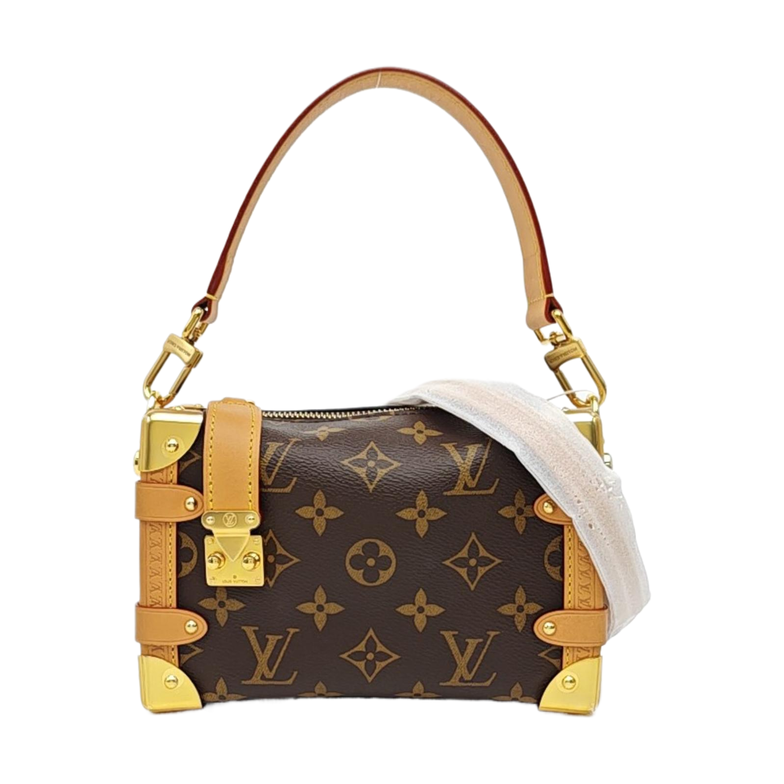 SIDE TRUNK PM Monogram Coated Canvas Brown