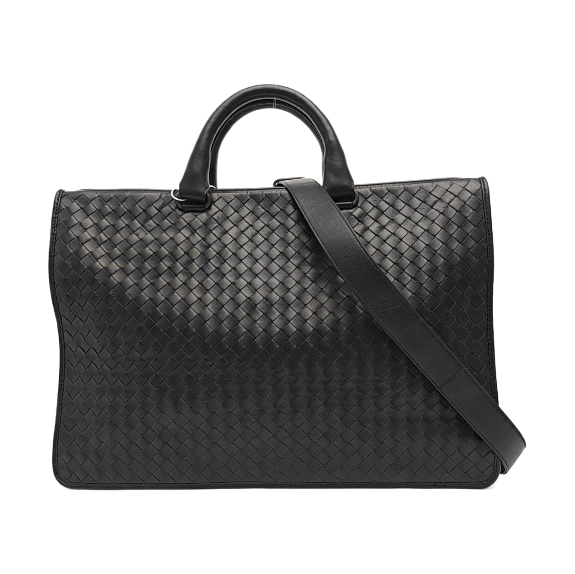 Calfskin Shoulder Bag Black