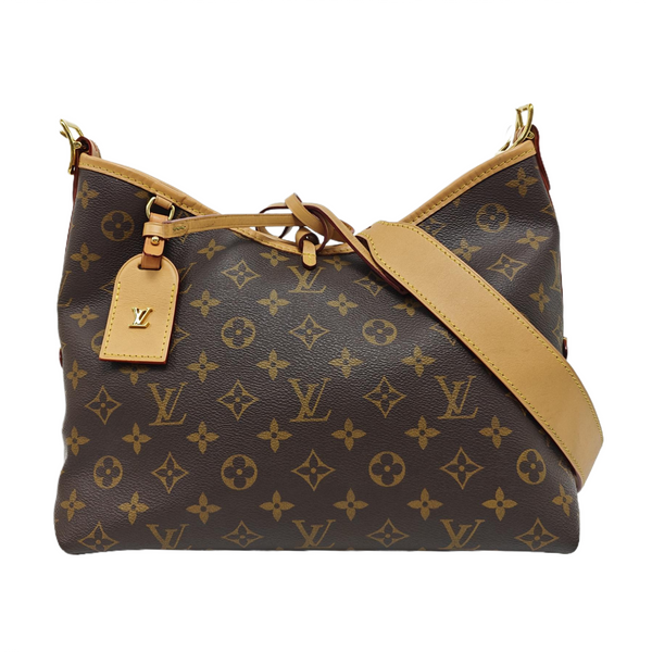 CARRYALL PM Monogram Coated Canvas Brown