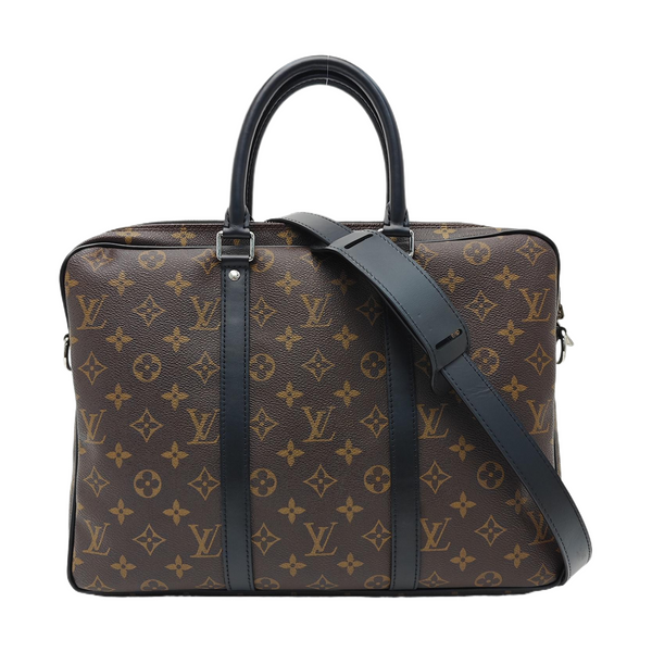 PORTE-DOCUMENTS PM Monogram Coated Canvas Brown