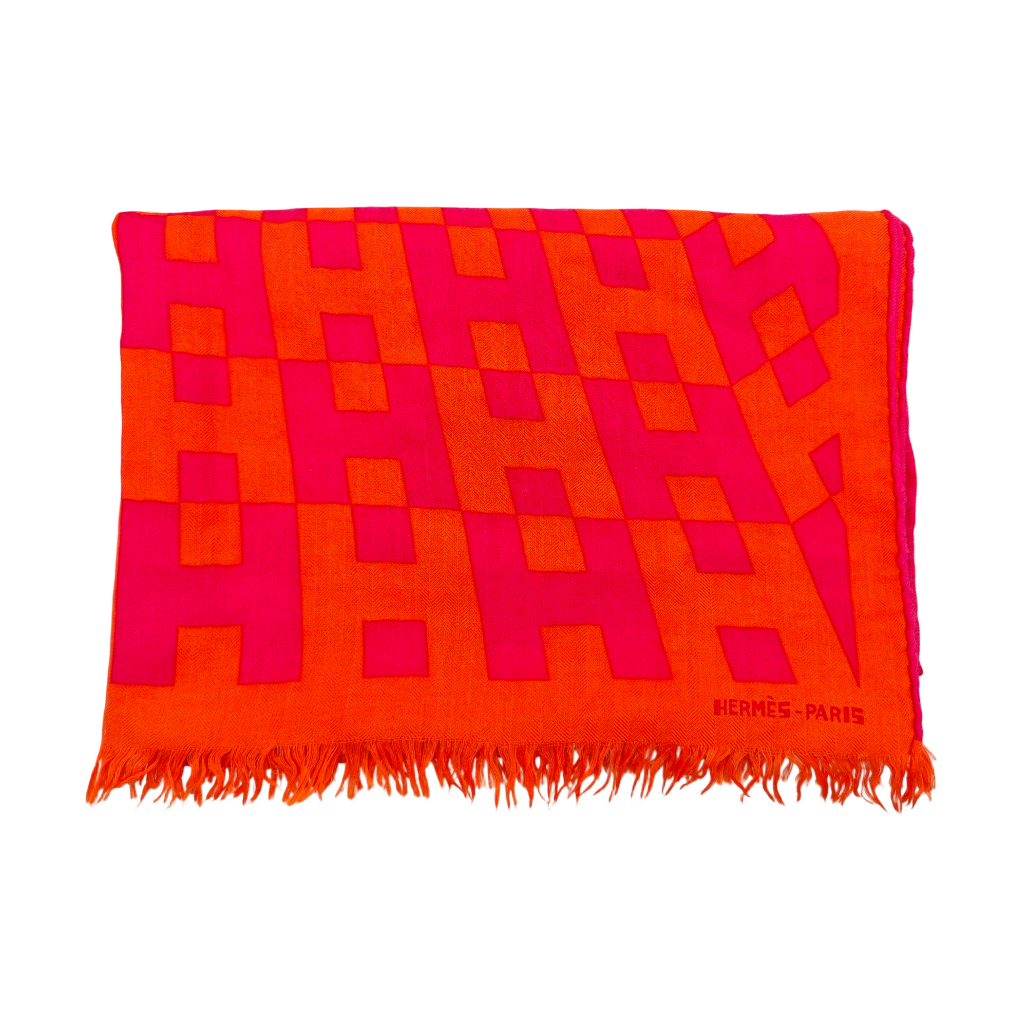 Cashmere Scarf Orange