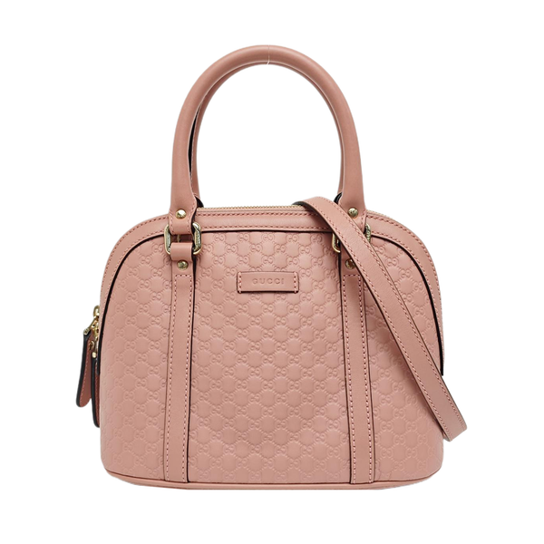 Microguccissima Monogram Calfskin Pink