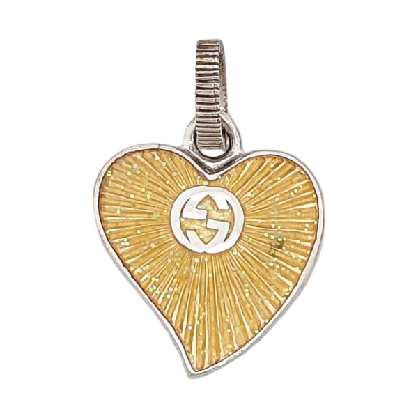 Interlocking G 925 Sterling Silver Pendant