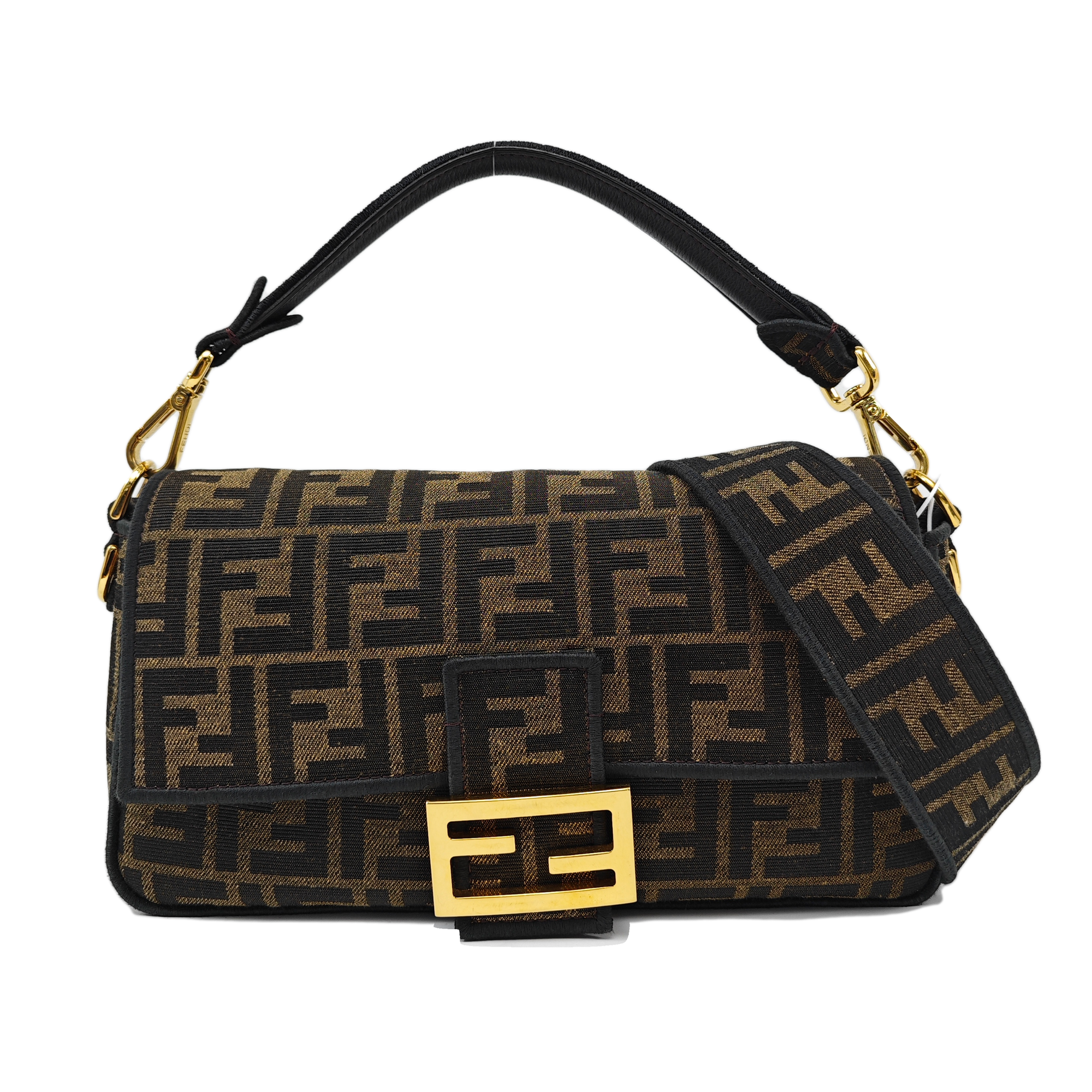 Baguette Medium Canvas Brown