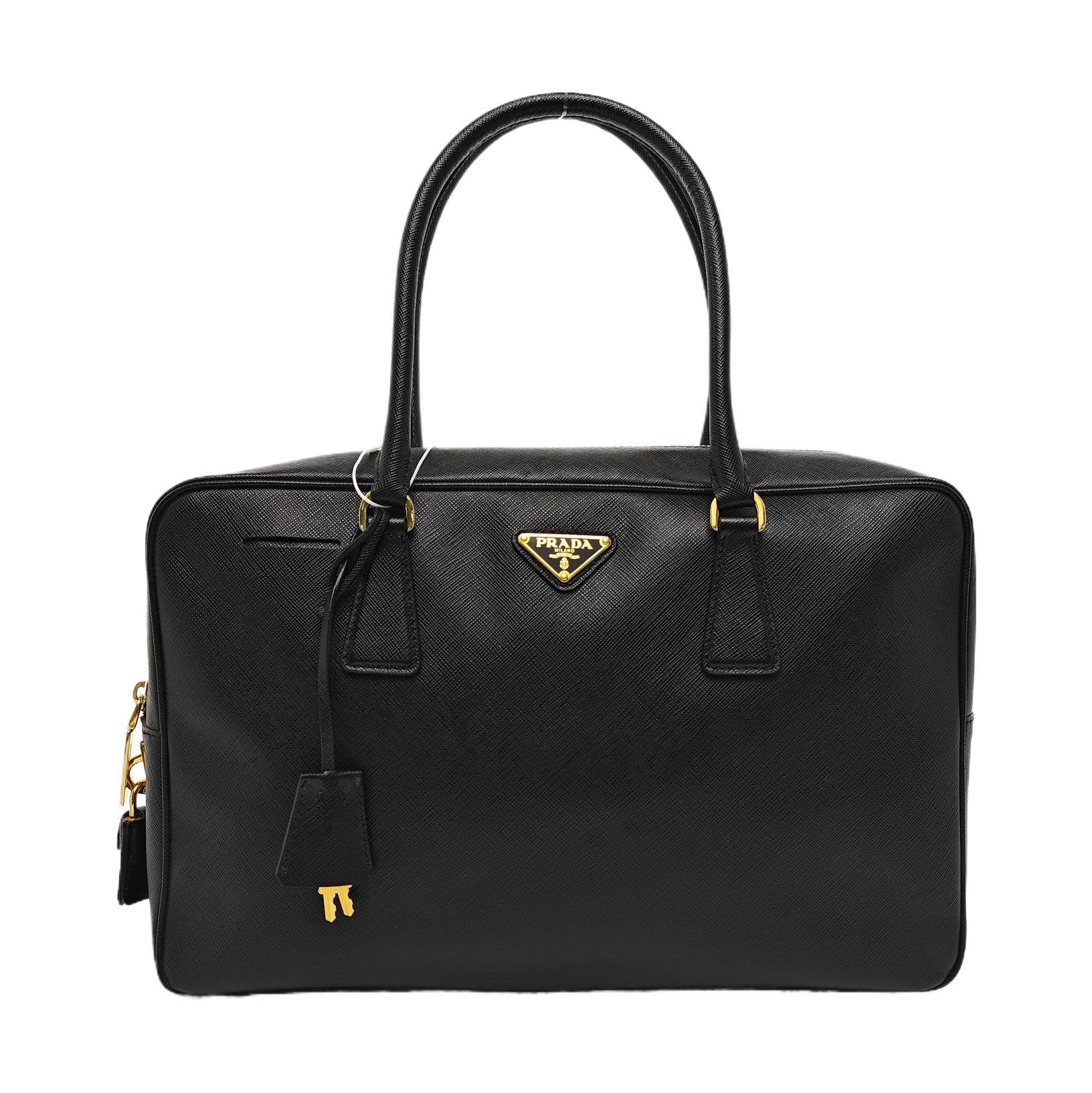 Bauletto Saffiano Calfskin Black